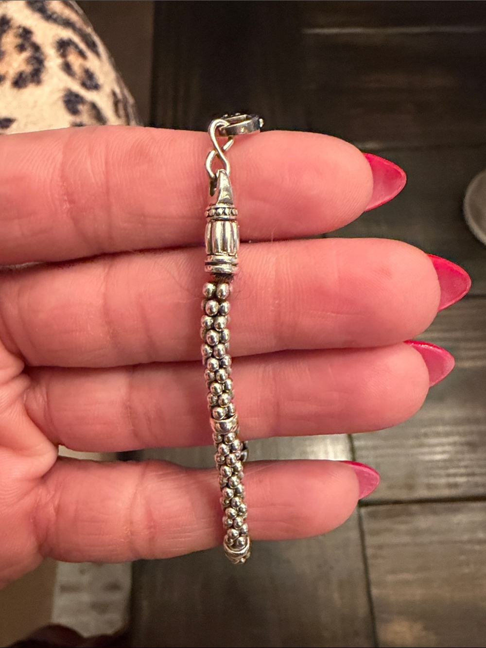 LAGOS Silver Signature Bead Bracelet - Picture 4 of 5